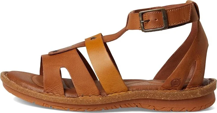 Born Tropi Women's Flat Shoes Orange/Terracota/Legna : 11 M (B), Leather - Image 6