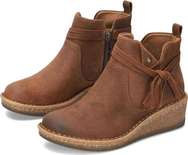 Born Vaughn Women's Boots Glazed Ginger : 8.5 M, Leather