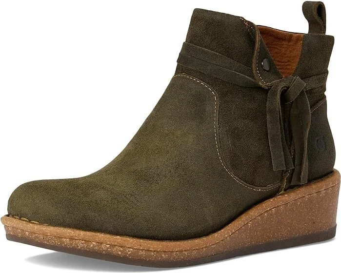 Born Vaughn Women's Boots Olive : 7 M, Leather - Image 5