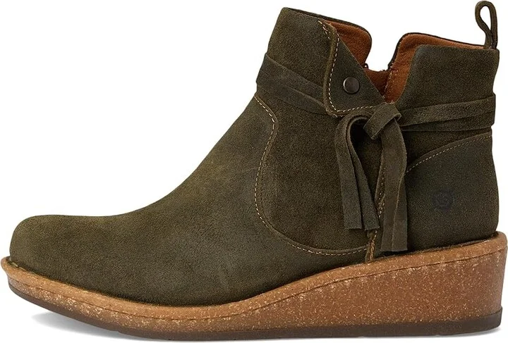 Born Vaughn Women's Boots Olive : 7 M, Leather - Image 6