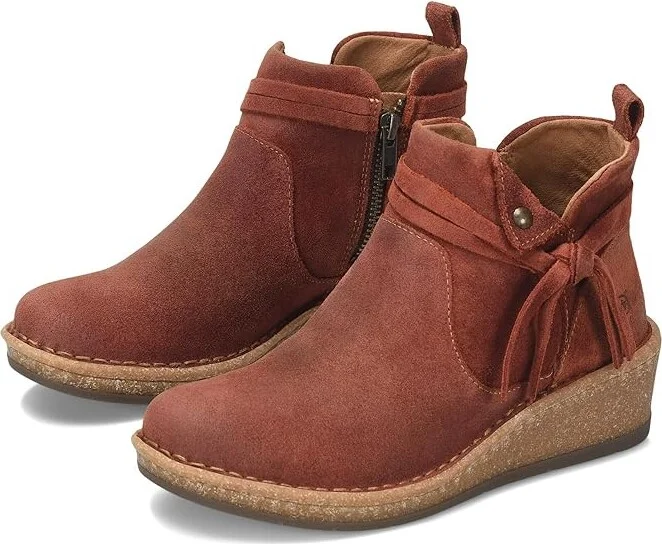 Born Vaughn Women's Boots Rust : 8 M, Leather