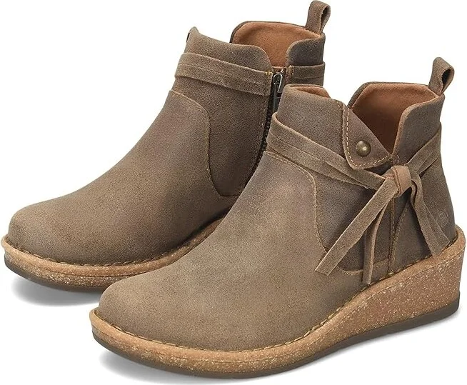 Born Vaughn Women's Boots Taupe : 8 M, Leather