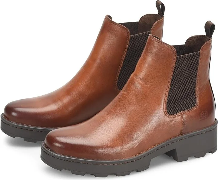 Born Verona Women's Lace-up Boots Brown : 6 M (B), Leather