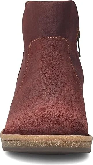 Born Viv Women's Shoes Dark Red : 9.5 M (B), Leather - Image 2