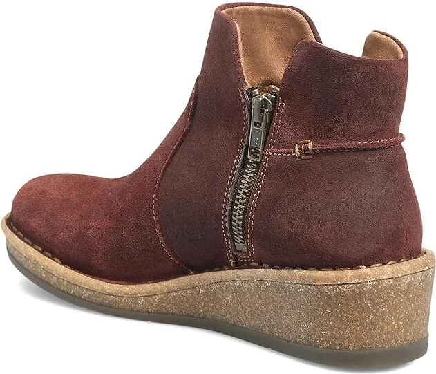 Born Viv Women's Shoes Dark Red : 9.5 M (B), Leather - Image 4