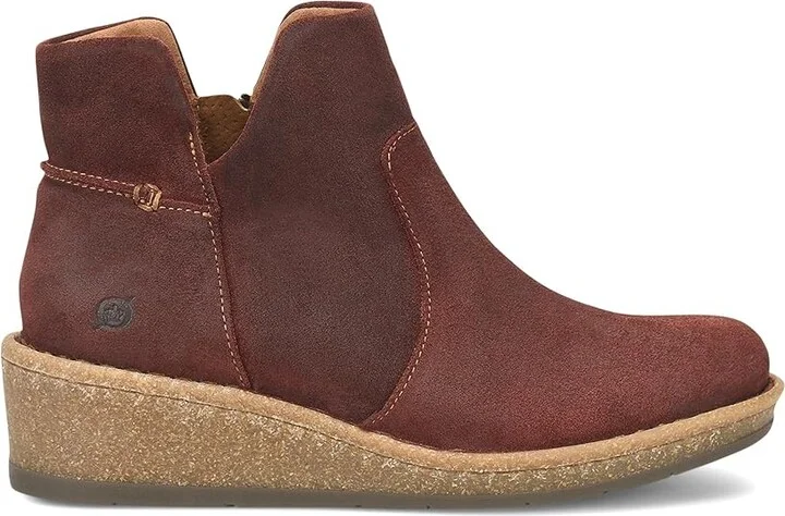 Born Viv Women's Shoes Dark Red : 9.5 M (B), Leather - Image 6