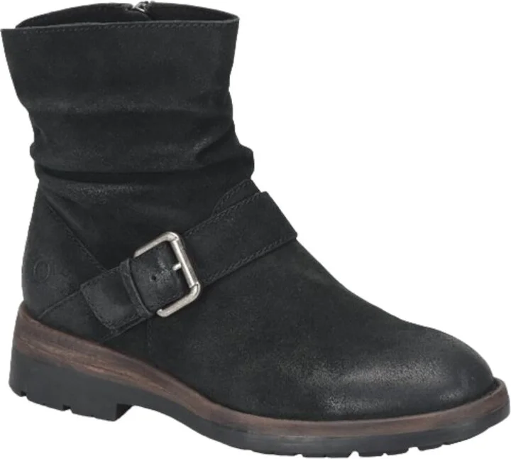 BORN Women's Midway Black Distress 9 M