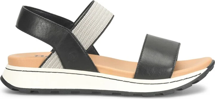 Born Women's Mimi Round Toe Wedge Sandals - Image 2