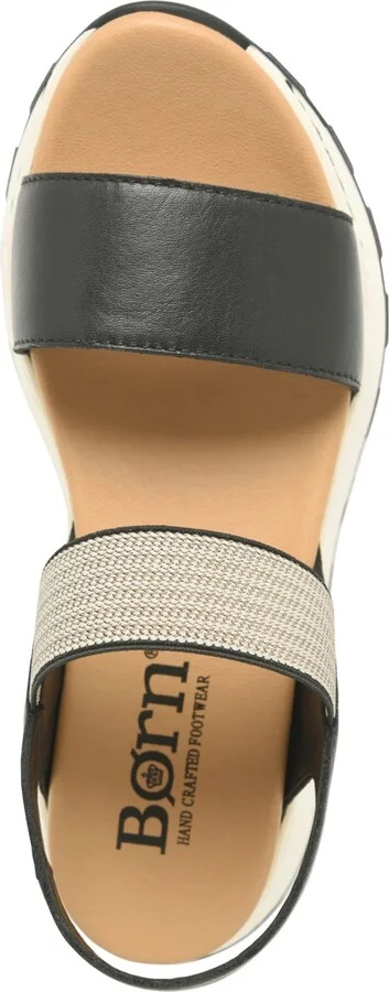 Born Women's Mimi Round Toe Wedge Sandals - Image 4