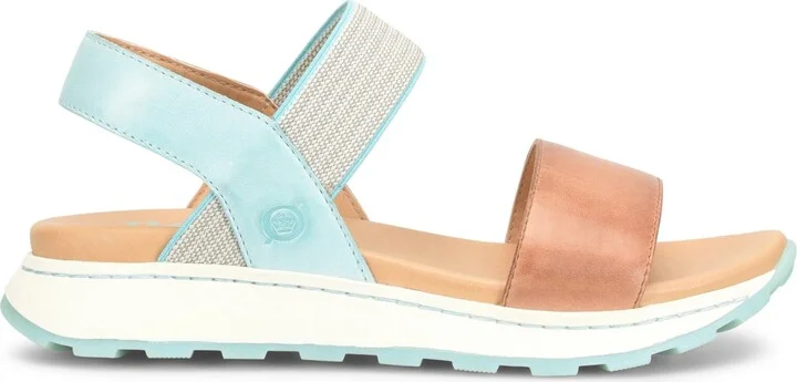 Born Women's Mimi Round Toe Wedge Sandals - Image 7
