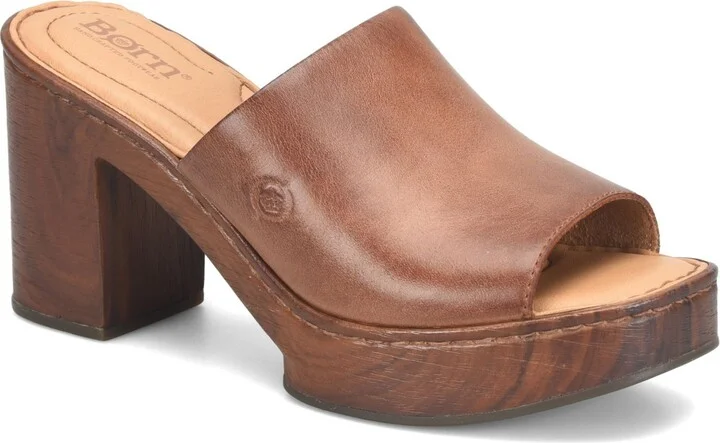 Born Women's Nix Square Toe Sandals