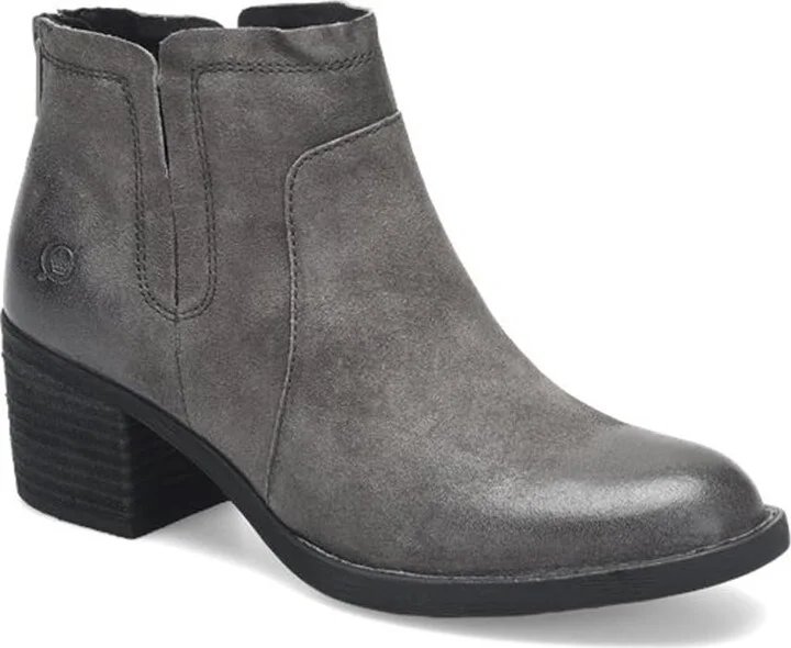 BORN Women's Reece Dk Grey Distressed 8.5 M