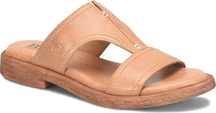 Born Women's Remo Round Toe Flat Sandals