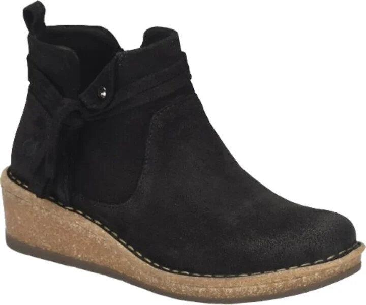 BORN Women's Vaughn Black Distress 9.5 M