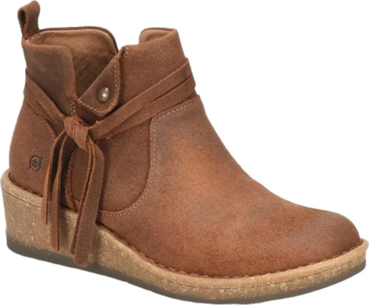 BORN Women's Vaughn Brown Distressed 7.5 M