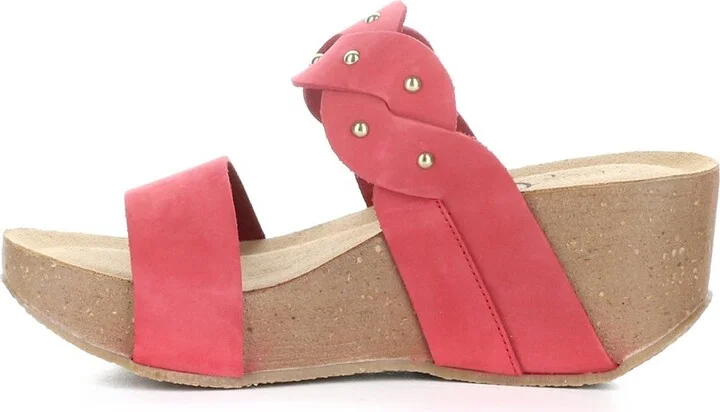 Bos. & Co. Larino Suede Wedge Sandal - Image 2