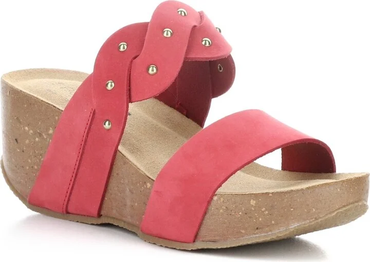 Bos. & Co. Larino Suede Wedge Sandal