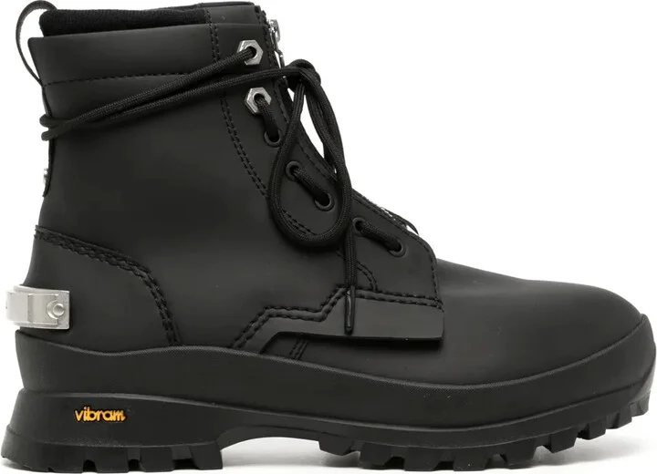 Boson leather ankle boots