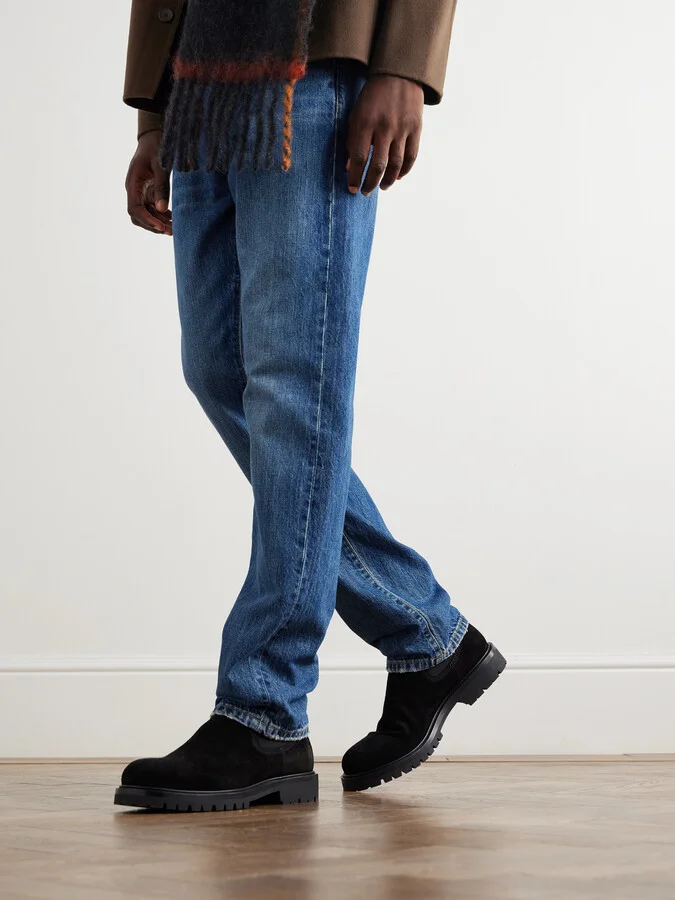 Boss 004 Suede Chelsea Boots - Image 2