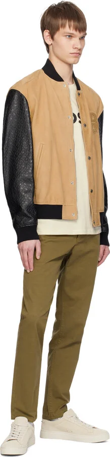 BOSS Beige Suede Sneakers - Image 5