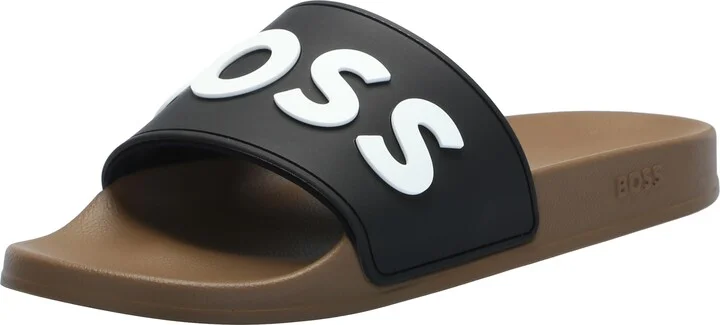 BOSS Big Logo Slide Sandals