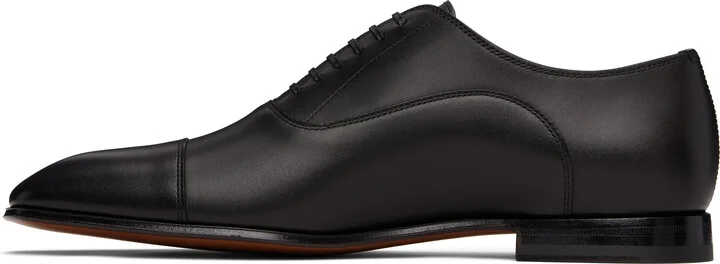 BOSS Black BECKHAM Edition Polished Leather Oxfords - Image 3