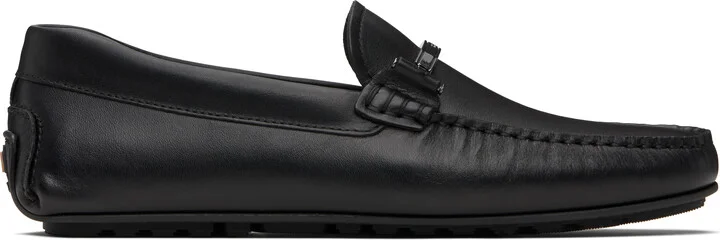 BOSS Black Branded Hardware Loafers
