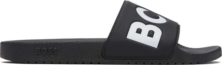 BOSS Black Large Logo Detail Slides