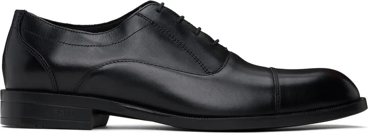 BOSS Black Leather Oxfords