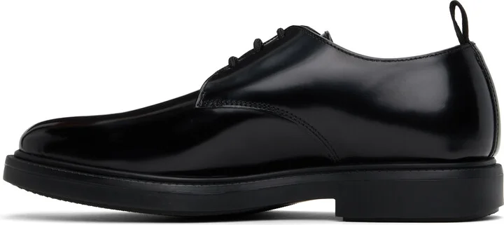 BOSS Black Polished Leather Derbys - Image 3