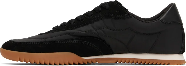 BOSS Black Quilted Sneakers - Image 3