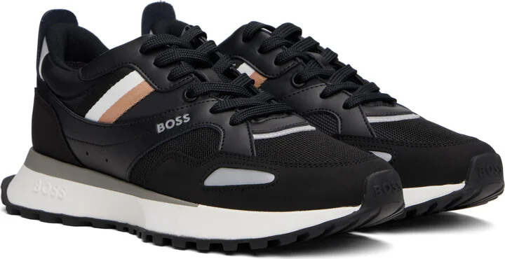 BOSS Black Running-Style Hybrid Sneakers - Image 4