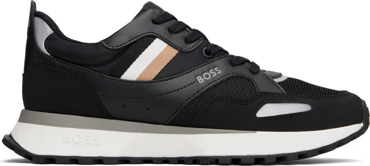 BOSS Black Running-Style Hybrid Sneakers