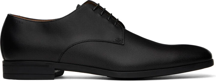 BOSS Black Structured Leather Derbys