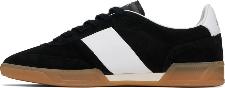 BOSS Black Suede Sneakers - Image 3