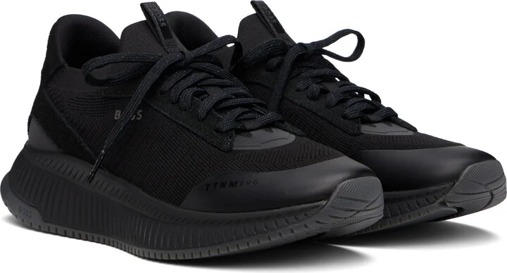 BOSS Black TTNM EVO Knitted Sneakers - Image 4
