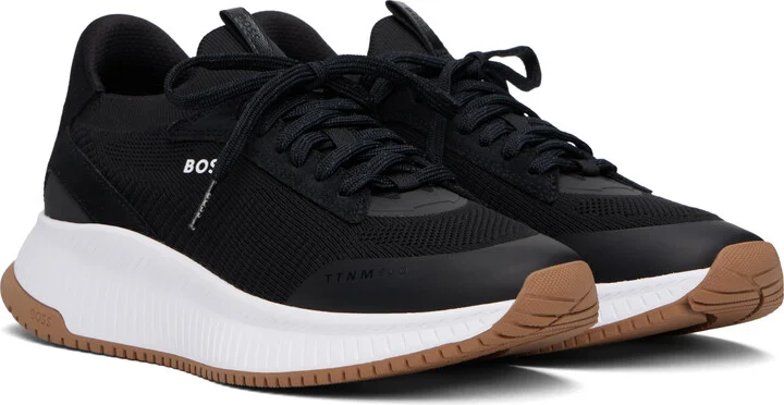 BOSS Black & White TTNM EVO Knitted Sneakers - Image 4