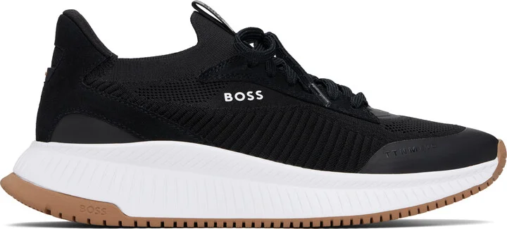BOSS Black & White TTNM EVO Knitted Sneakers