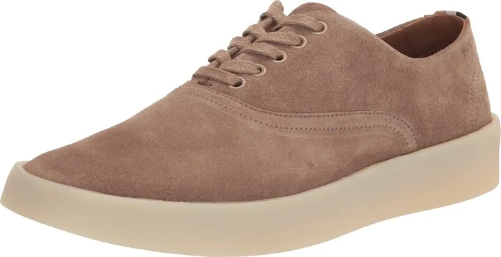 BOSS Clay Suede Dress Sneakers Sand Beige
