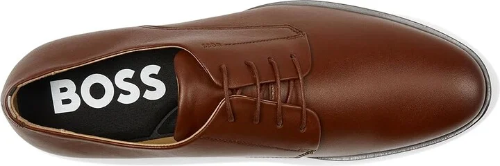 BOSS Colby Derby Shoe Men's Shoes Medium Brown : EU 44 (US Men's 11) D - Medium, Leather - Image 2