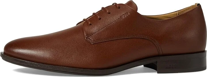 BOSS Colby Derby Shoe Men's Shoes Medium Brown : EU 44 (US Men's 11) D - Medium, Leather - Image 6