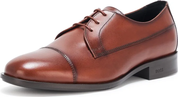 BOSS Colby Smooth Leather Derby Dress Shoe