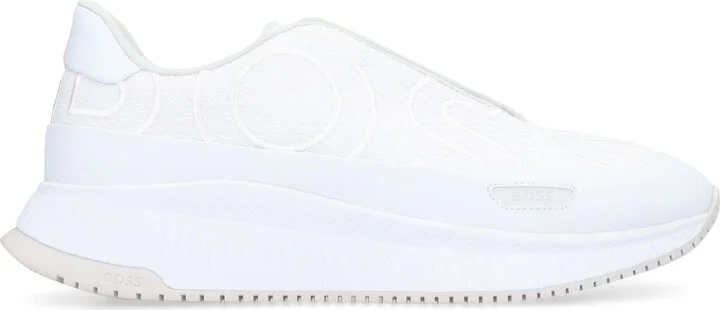 Boss Fabric Low-Top Sneakers - Image 2