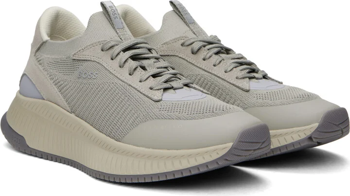 BOSS Gray Evo Sneakers - Image 4