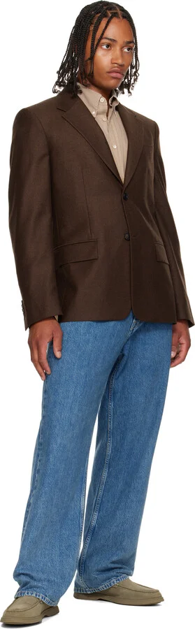 BOSS Khaki Suede Loafers - Image 5