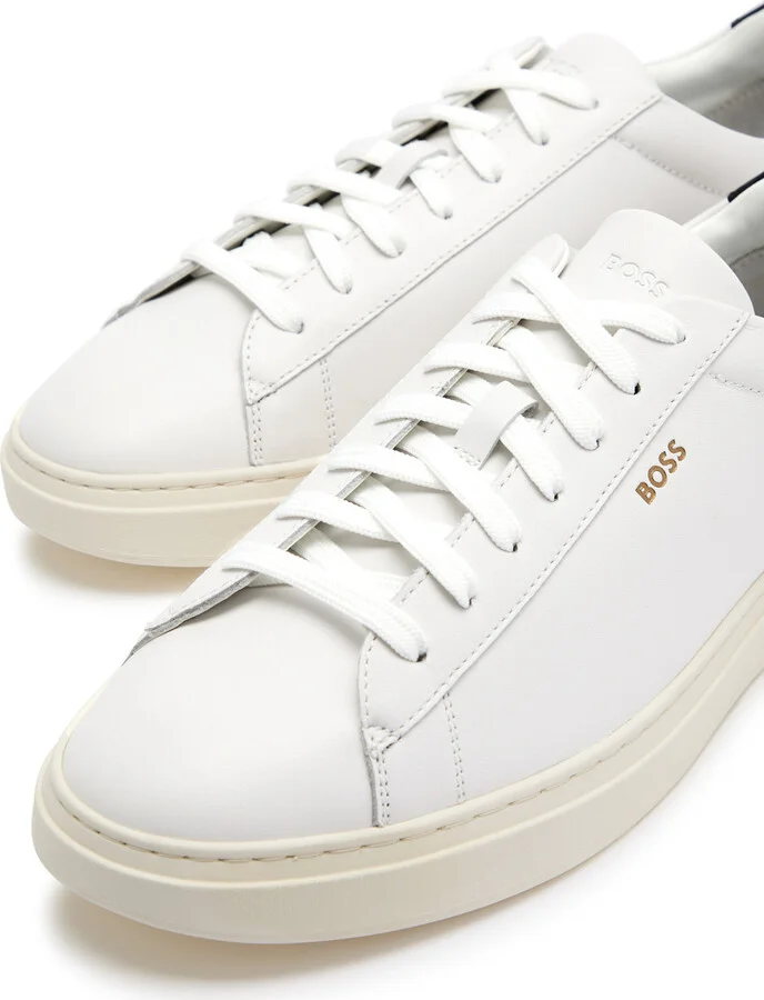Boss Kieran Leather Sneakers - Image 3
