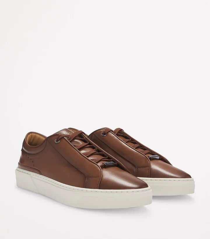 Boss Leather Bary Sneakers - Image 2