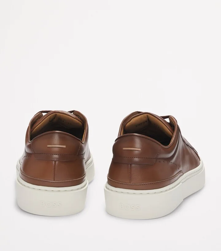 Boss Leather Bary Sneakers - Image 3