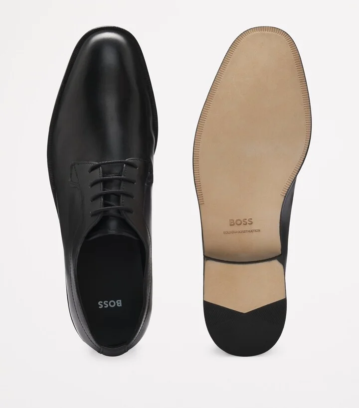 Boss Leather Derby Shoes - Image 5