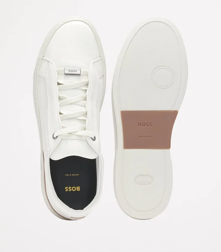 Boss Leather Gary Sneakers - Image 4
